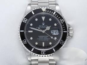 Thumbnail von Rolex Submariner Date 16610 1990 Military Lc902 Nato Base Edelstahl Stainless Steel Oyster-band Chronometer Black Dial Automatik Taucheruhr