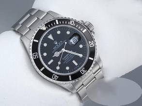 Thumbnail von Rolex Submariner Date 16610 1990 Military Lc902 Nato Base Edelstahl Stainless Steel Oyster-band Chronometer Black Dial Automatik Taucheruhr