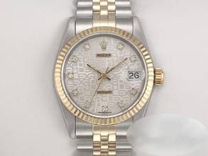 Thumbnail von Rolex Datejust 31 Medium Stahl Gelbgold 750 Diamanten Automatik Stainless Steel 18kt Yellow Gold Stahl Jubilé-band Chronometer Oyster