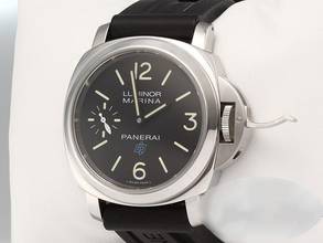 Thumbnail von Panerai Luminor Marina Base 44mm Pam00777 2019 stainless steel manual winding steel black dial