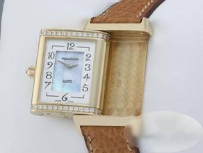 Thumbnail von Jaeger-LeCoultre Reverso Duetto Yellow Gold 750 Diamonds 256.1.75 Gold