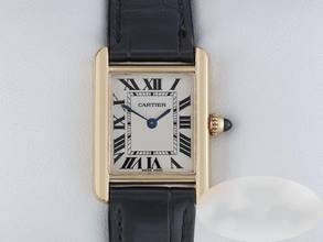 Thumbnail von Cartier Tank Louis Cartier Small Model Yellow Gold 750 2014 W1529856 Gold Ladies