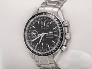 Thumbnail von Omega Speedmaster Date Triple Date 39 Mm 175.0084 Edelstahl Automatik Stahl