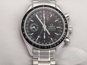 Thumbnail von Omega Speedmaster Date Triple Date 39 Mm 175.0084 Edelstahl Automatik Stahl