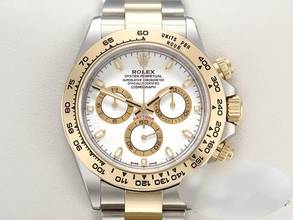 Thumbnail von Rolex Daytona 116503 2023 Stahl Gelbgold 750 Diamanten Chronograph Automatik Stainless Steel 18kt Yellow Gold Oyster-band Chronometer White Dial