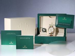 Thumbnail von Rolex Daytona 116503 2023 Stahl Gelbgold 750 Diamanten Chronograph Automatik Stainless Steel 18kt Yellow Gold Oyster-band Chronometer White Dial