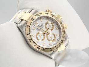 Thumbnail von Rolex Daytona 116503 2023 Stahl Gelbgold 750 Diamanten Chronograph Automatik Stainless Steel 18kt Yellow Gold Oyster-band Chronometer White Dial