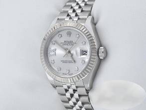 Thumbnail von Rolex Lady-Datejust 28 279174 2018 Edelstahl Weissgold 750 Diamanten Automatik Stainless Steel 18kt White Gold Jubilé-band Chronometer Oyster