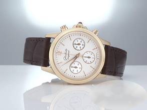 Thumbnail von Glashütte Original Senator Chronograph Rose Gold 750 1-10-66-01-01-05 Anniversary Chronograph 18kt Rose Gold