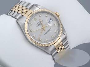 Thumbnail von Rolex Datejust 36mm 16233 Edelstahl Gelbgold 750 Automatik Stainless Steel 18kt Yellow Gold Jubilé-band Chronometer Oyster