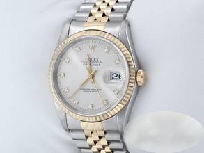 Thumbnail von Rolex Datejust 36mm 16233 Edelstahl Gelbgold 750 Automatik Stainless Steel 18kt Yellow Gold Jubilé-band Chronometer Oyster