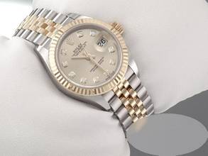 Thumbnail von Rolex Lady-Datejust 28 279173 Edelstahl Gelbgold 750 Diamanten Automatik Stainless Steel 18kt Yellow Gold Jubilé-band Chronometer Oyster