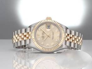 Thumbnail von Rolex Lady-Datejust 28 279173 Edelstahl Gelbgold 750 Diamanten Automatik Stainless Steel 18kt Yellow Gold Jubilé-band Chronometer Oyster