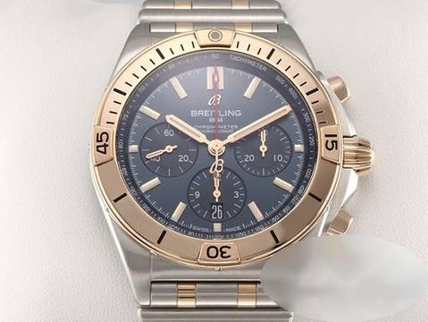  Breitling Chronomat 42 B01 42 Ub0134 2020 Edelstahl Automatik Stahl Steel 18kt Rose Gold 