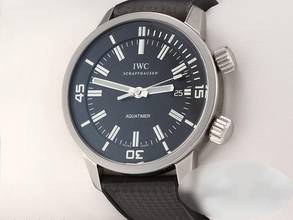 Thumbnail von IWC Aquatimer Automatic Vintage 44 mm IW3231 stainless steel wristwatch steel black dial