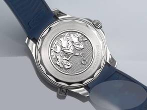 Thumbnail von Omega Seamaster Diver 300 M Summer Blue Stainless Steel 2023 210.32.42.20.03.002 Automatic Steel Steel Blue Dial