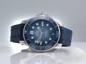 Thumbnail von Omega Seamaster Diver 300 M Summer Blue Stainless Steel 2023 210.32.42.20.03.002 Automatic Steel Steel Blue Dial