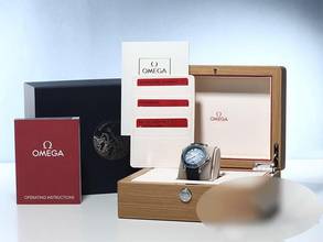 Thumbnail von Omega Seamaster Diver 300 M Summer Blue Stainless Steel 2023 210.32.42.20.03.002 Automatic Steel Steel Blue Dial