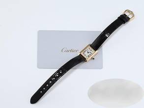 Thumbnail von Cartier Tank Louis Cartier Mini Model Yellow Gold 750 2025 Wgta0212 18kt Yellow Gold Ladies