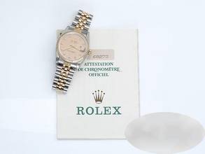 Thumbnail von Rolex Datejust 31 31mm 68273 Stahl Gelbgold 750 Diamanten Automatik Stainless Steel 18kt Yellow Gold Jubilé-band Chronometer Oyster