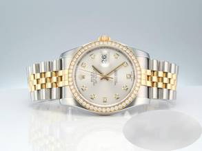 Thumbnail von Rolex Datejust 36mm 116243 2014 Stahl Gelbgold 750 Diamanten Automatik Stainless Steel 18kt Yellow Gold Jubilé-band Chronometer Oyster