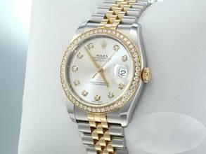 Thumbnail von Rolex Datejust 36mm 116243 2014 Stahl Gelbgold 750 Diamanten Automatik Stainless Steel 18kt Yellow Gold Jubilé-band Chronometer Oyster