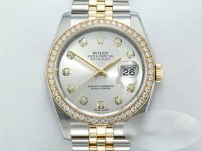 Thumbnail von Rolex Datejust 36mm 116243 2014 Stahl Gelbgold 750 Diamanten Automatik Stainless Steel 18kt Yellow Gold Jubilé-band Chronometer Oyster