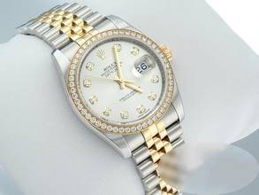 Thumbnail von Rolex Datejust 36mm 116243 2014 Stahl Gelbgold 750 Diamanten Automatik Stainless Steel 18kt Yellow Gold Jubilé-band Chronometer Oyster