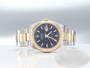 Thumbnail von Rolex Datejust 36mm 116233 2011 Edelstahl Gelbgold 750 Automatik Stahl Gold Stainless Steel 18kt Yellow Gold Oyster-band Chronometer Blue Dial
