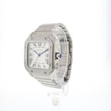Thumbnail von Cartier Santos Medium Diamonds W4SA0005