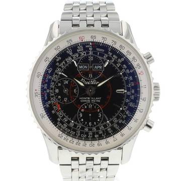  Breitling Montbrillant Datora Navitimer Montbrillant Datora 43 Black Dial 