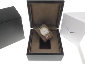 Thumbnail von Jaeger-LeCoultre Albatros steel yellow gold men's watch with date, 35 mm, in TOP condition, rare version, full bracelet, caliber 608