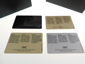 Thumbnail von IWC Porsche Design World Titan Ref 3822 im Top Zustand 40 mm IWC Papiere + Revision im original Zustand volles Band , IWC Revisions Historie