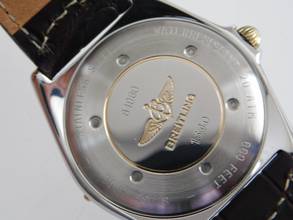 Thumbnail von Breitling Antares Reserve Marche Herrenuhr Automatik 40 mm mit Gangreserve top Zustand seltene große Herrenuhr