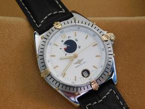 Thumbnail von Breitling Antares Reserve Marche Herrenuhr Automatik 40 mm mit Gangreserve top Zustand seltene große Herrenuhr