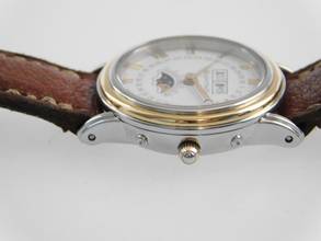 Thumbnail von Blancpain Villeret Lady 18 Kt Gelbgold / Edelstahl Automatik Villeret Vollkalender Mondphase original Band und Schließe
