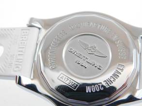 Thumbnail von Breitling Superocean II 36 36mm automatic in full set factory diamonds top condition factory diamonds