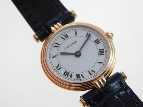 Cartier Trinity Vendome Paris massiv 18 Karat Gelbgold Lady 25 mm mit original Box und Schließe 25mm Trinity 18 Karat Gelbgold