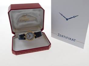 Thumbnail von Cartier Trinity Vendome Paris massiv 18 Karat Gelbgold Lady 25 mm mit original Box und Schließe 25mm Trinity 18 Karat Gelbgold