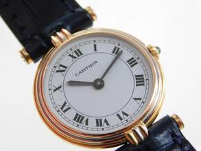 Thumbnail von Cartier Trinity Vendome Paris massiv 18 Karat Gelbgold Lady 25 mm mit original Box und Schließe 25mm Trinity 18 Karat Gelbgold
