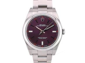 Thumbnail von Rolex Oyster Perpetual 39mm Purple Dial Like New Full Set