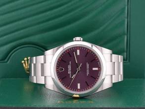 Thumbnail von Rolex Oyster Perpetual 39mm Purple Dial Like New Full Set