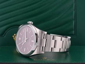 Thumbnail von Rolex Oyster Perpetual 39mm Purple Dial Like New Full Set