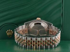 Thumbnail von Rolex Datejust 36 116231 Steel & Rose Gold With Pink Diamonds Dial - Full Set 36mm