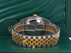 Thumbnail von Rolex Datejust 116233 Gold Dial With Big Diamonds - Full Set 36mm