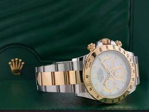 Thumbnail von Rolex Daytona Cosmograph Daytona 116523 Aph Chromalight White Dial - Like New Full Set 2016