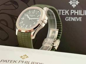 Thumbnail von Patek Philippe Aquanaut 5168g-010 Green & White Gold - Like New Ita 2021