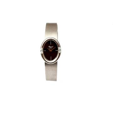 Chopard L.U.C Ref. 5031 Handaufzug Weißgold Lady Damenuhr