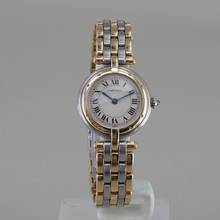Thumbnail von Cartier Panthère Vendome Quarz Ø 24 mm Stahl/18k Gold Armband 3 Streifen Gold Full Set