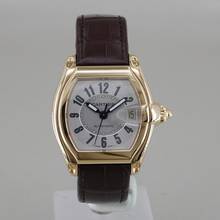 Thumbnail von Cartier Roadster Automatic 18k Gold Ref. 2524 37 x 44 mm Full Set Bucherer CPO as new